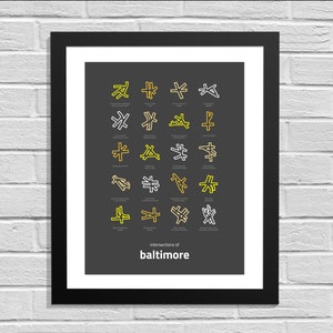 Intersections of Baltimore