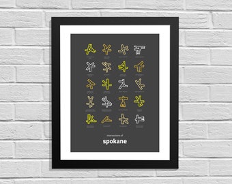 Intersections of Spokane