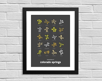 Intersections of Colorado Springs