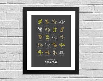 Intersections of Ann Arbor