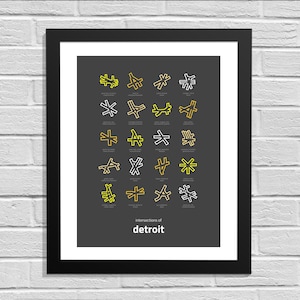 Knotenpunkte von Detroit