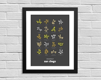 Intersections of San Diego