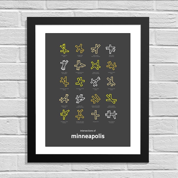 Knotenpunkte von Minneapolis