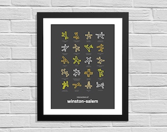 Intersections of Winston-Salem