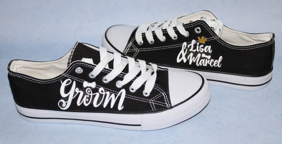 Neu Sneaker Hochzeitsschuhe Mann  Handmade Gr. 36-46