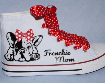 French. Bulldogge Fan SneakerBulli Motiv