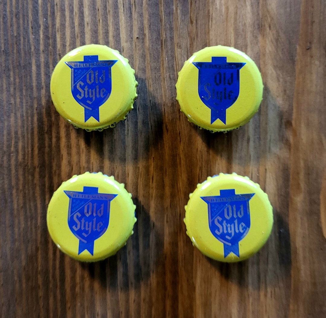 Heilemans Old Style Beer Bottle Cap Refrigerator Etsy