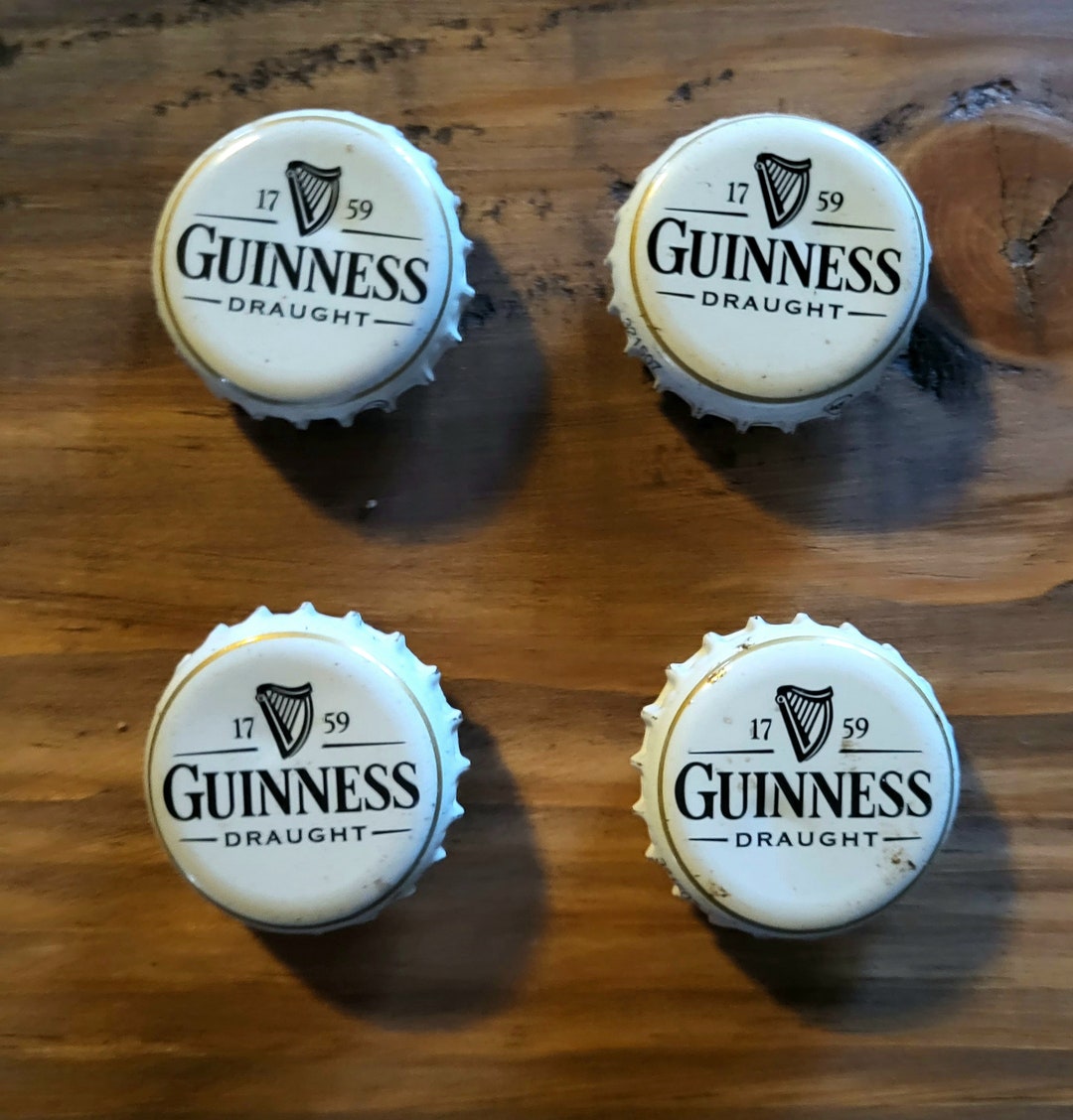 Guinness Draught Beer Bottle Cap Refrigerator Etsy