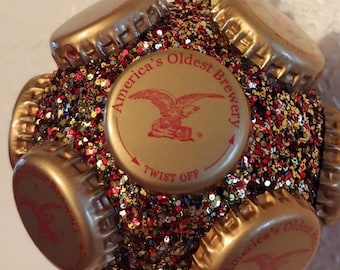 Yuengling beer cap Christmas ornament