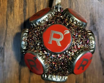 Reds Apple Ale Bottle Cap Christmas Ornament