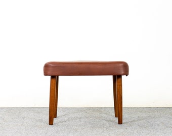 Mid-Century Beech Footstool - (323-045.2)