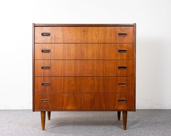 Mid-Century Teak Dresser - (320-047)