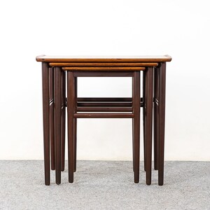 Rosewood Danish Nesting Tables 324-131 image 3