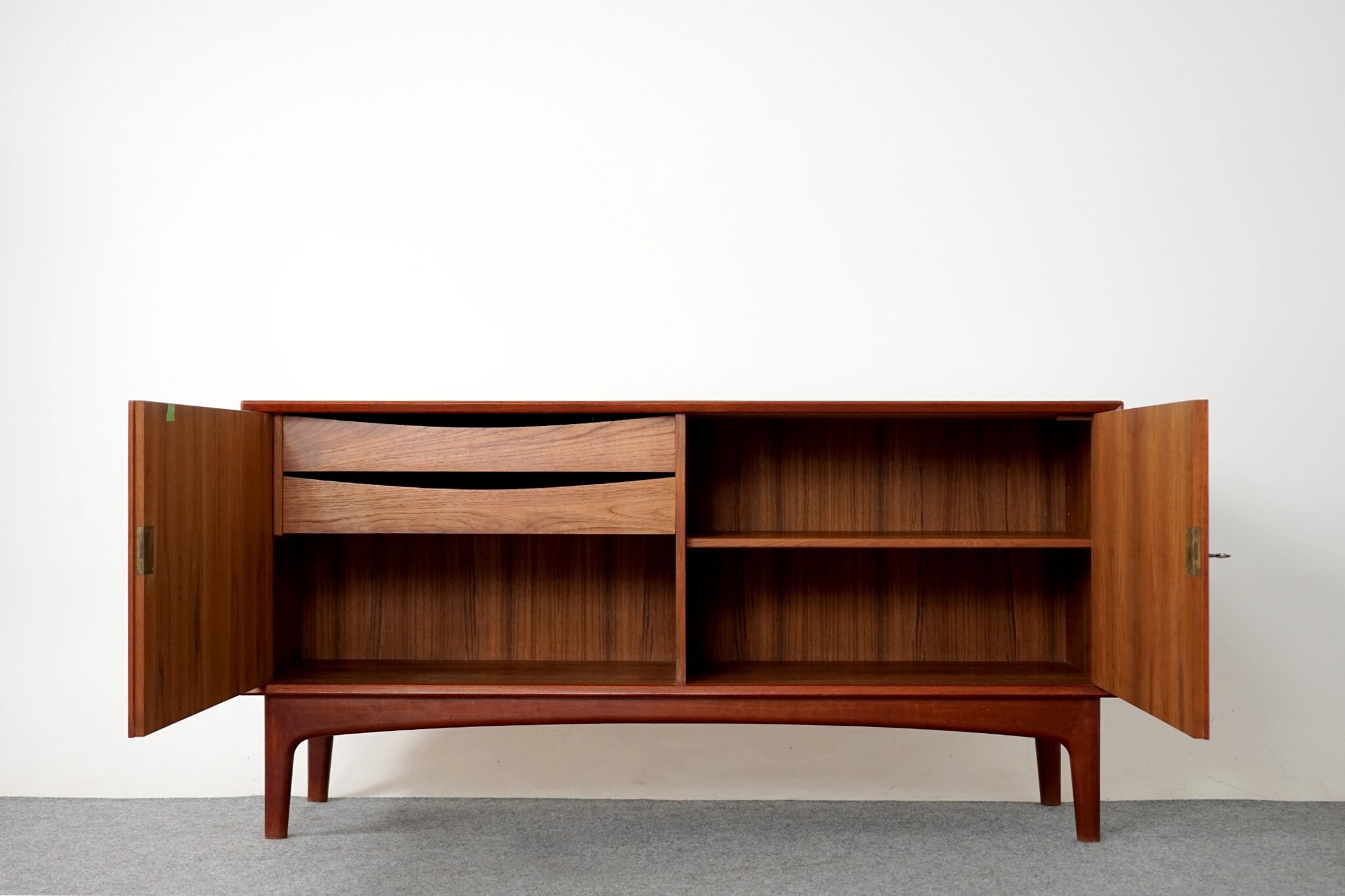 Danish Mid Century Teak Sideboard 317008 Etsy