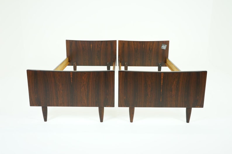 2 Danish Modern Rosewood Beds 310 045 Image 0