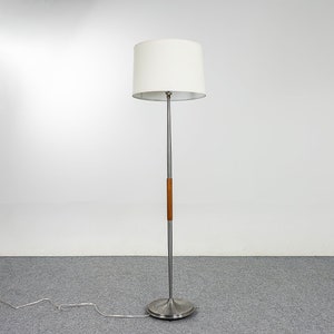 Teak & Metal Floor Lamp 321-345.10 image 1