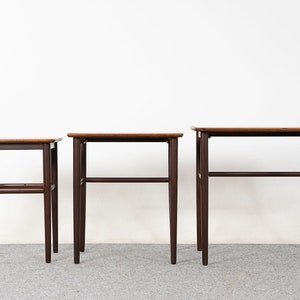 Rosewood Danish Nesting Tables 324-131 image 10