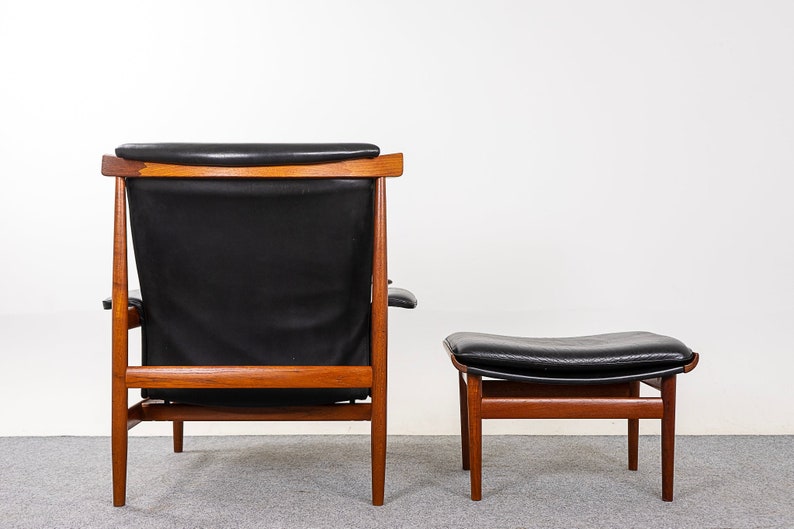 Teak & Leather Bwana Chair by Finn Juhl 310-148 image 10