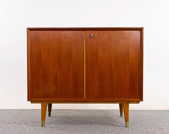 Danish Modern Teak & Beech Cabinet - (325-048)