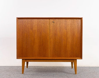 Mid-Century Teak & Oak Cabinet - (325-047)