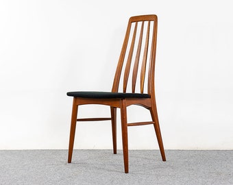 6 Teak Eva Dining Chairs by Niels Kofoed - (D1134)