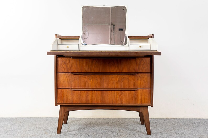 Mid-Century Modern Teak Vanity 322-152 image 1