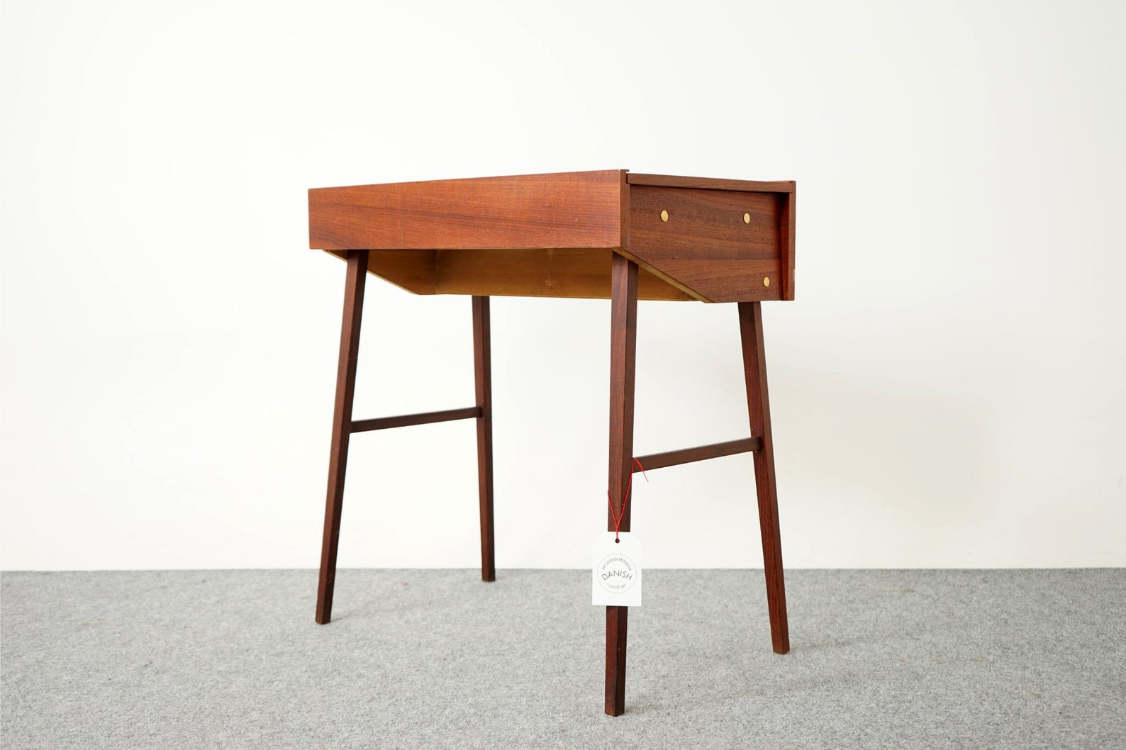 Mid-Century Modern Teaking Sewing Table 316-141 | Etsy