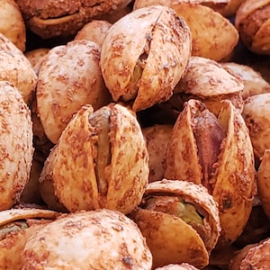 Chili Lime Pistachios--Half lb. Resealable Bag of Hot & Spicy Pistachios,, Great Gifts!