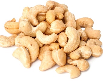 Salted Roasted Cashews--Half lb. Resealable Bag of Salted Nuts, Gluten Free & Vegan Nuts. MADE IN TEXAS Gifts!