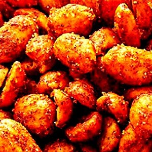 Ghost Pepper Peanuts--WARNING EXTREME HEAT!!! Half Lb bag of Hot & Spicy Peanuts, Gluten Free, Vegan Nuts, Party Snacks, Great Gifts!