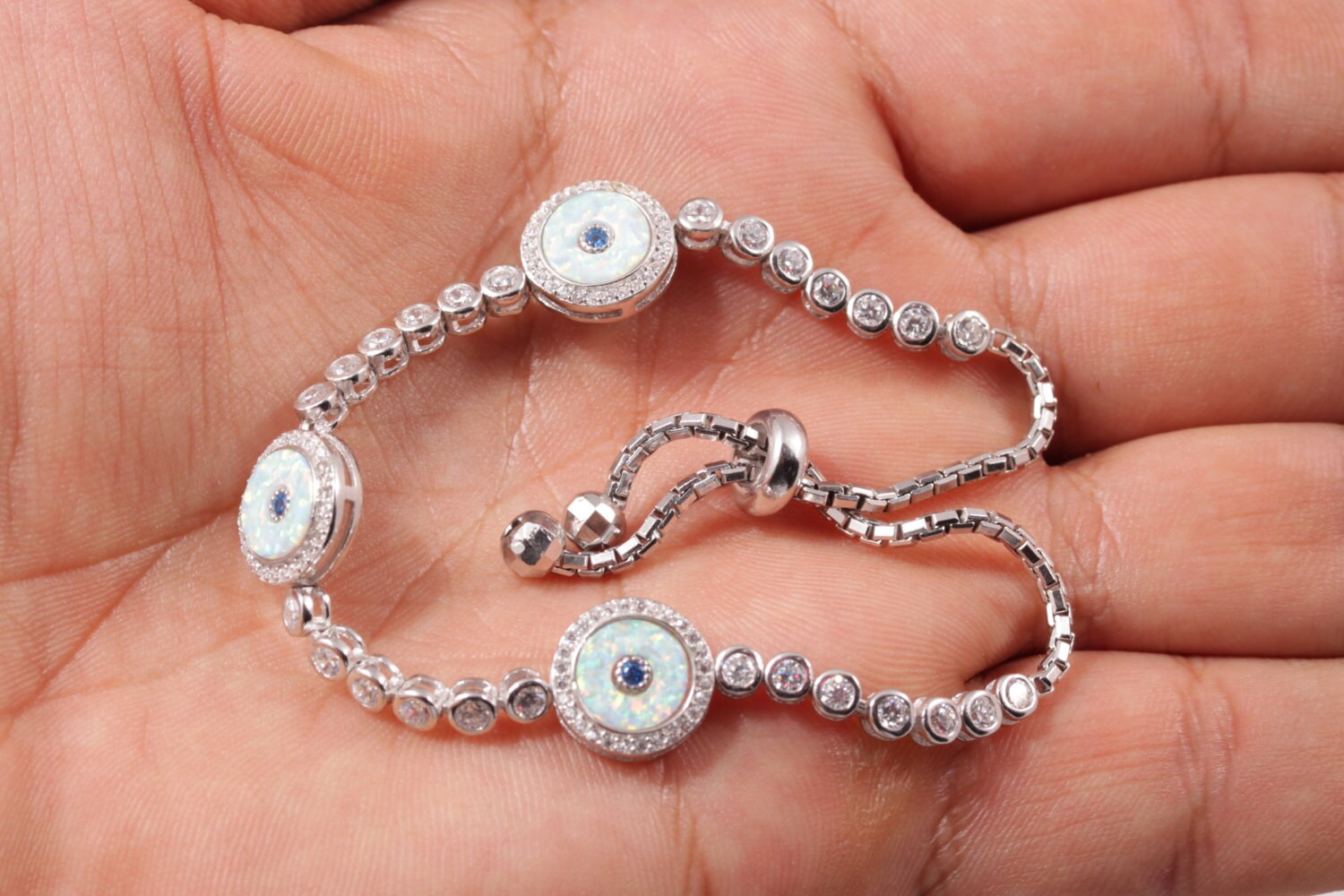 Turkish Handmade Jewelry 925 Sterling Silver Sapphire Opal Etsy