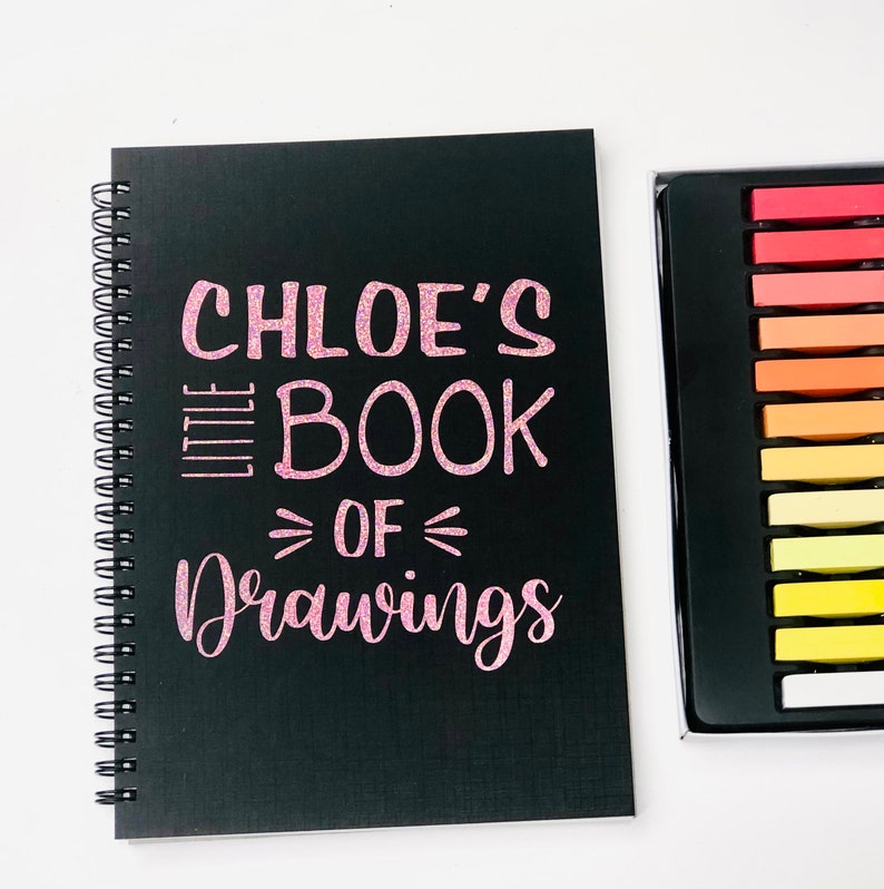 A5 Personalised Drawing Sketchbook Artist Book Teenage Doodle Etsy UK