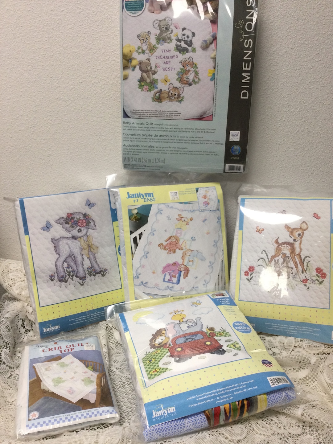 Baby Quilt Kits Etsy