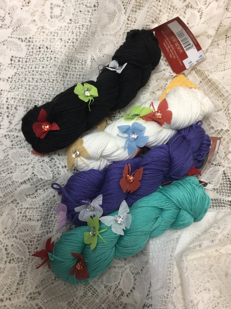 Butterfly Scarf Yarn