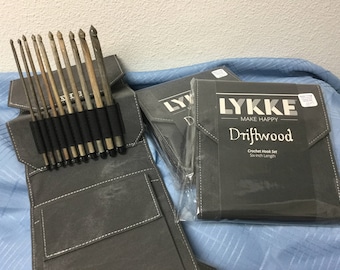 Lykke Driftwood 6" Crochet Hook Set
