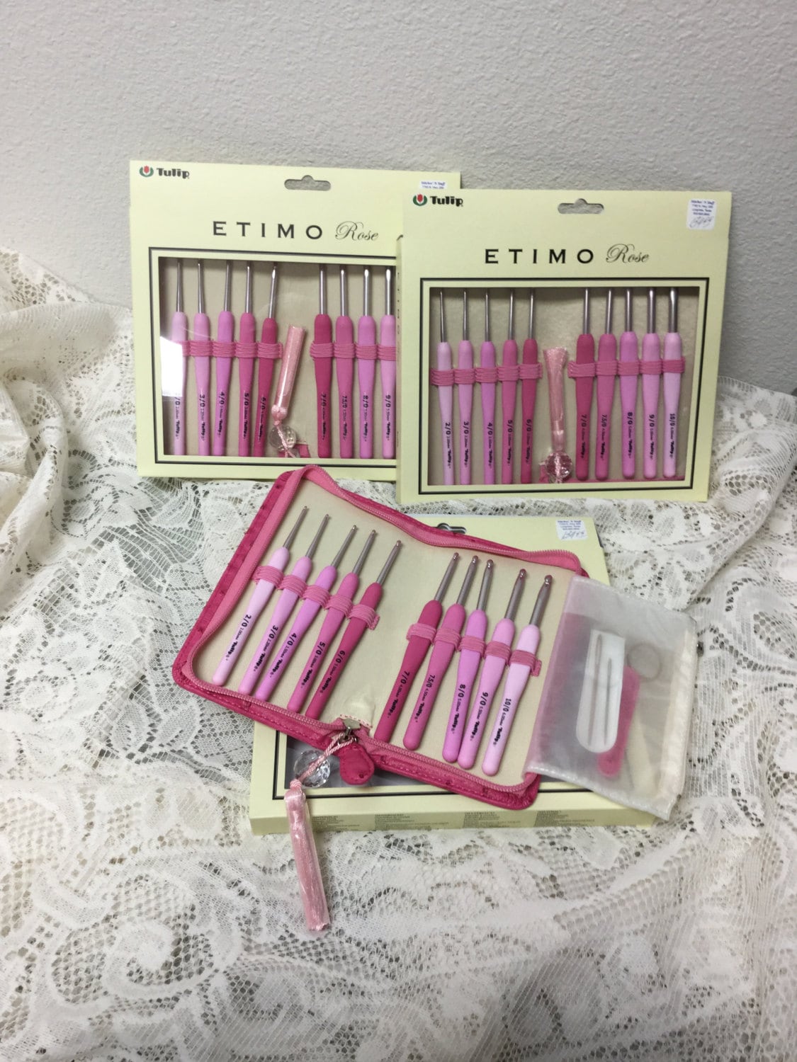 Tulip® Etimo Rose Lace Crochet Hook Set