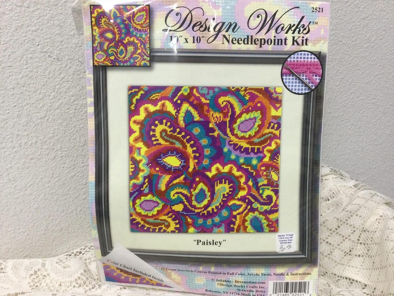 Needlepoint Kits Paisley
