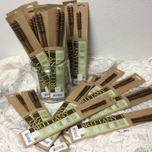 Brittany Walnut Needles