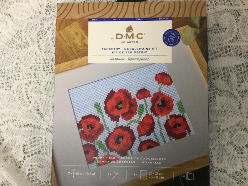 Needlepoint Kits Poppy Field