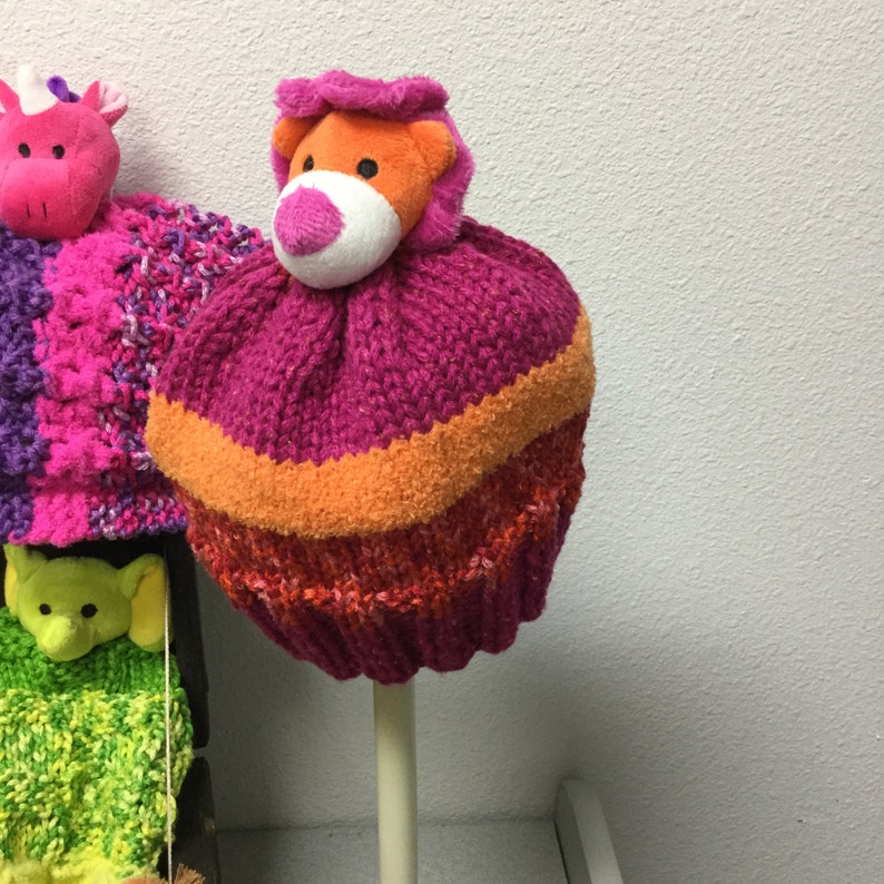 Knit a Lovey from DMC Top This Hat Kit Etsy