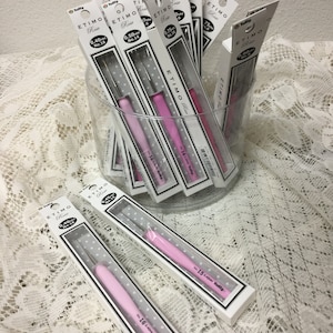 Tulip Etimo Rose Steel Crochet Hooks