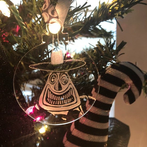 Nightmare Before Christmas Decorations Set Of 5 Ornaments Etsy