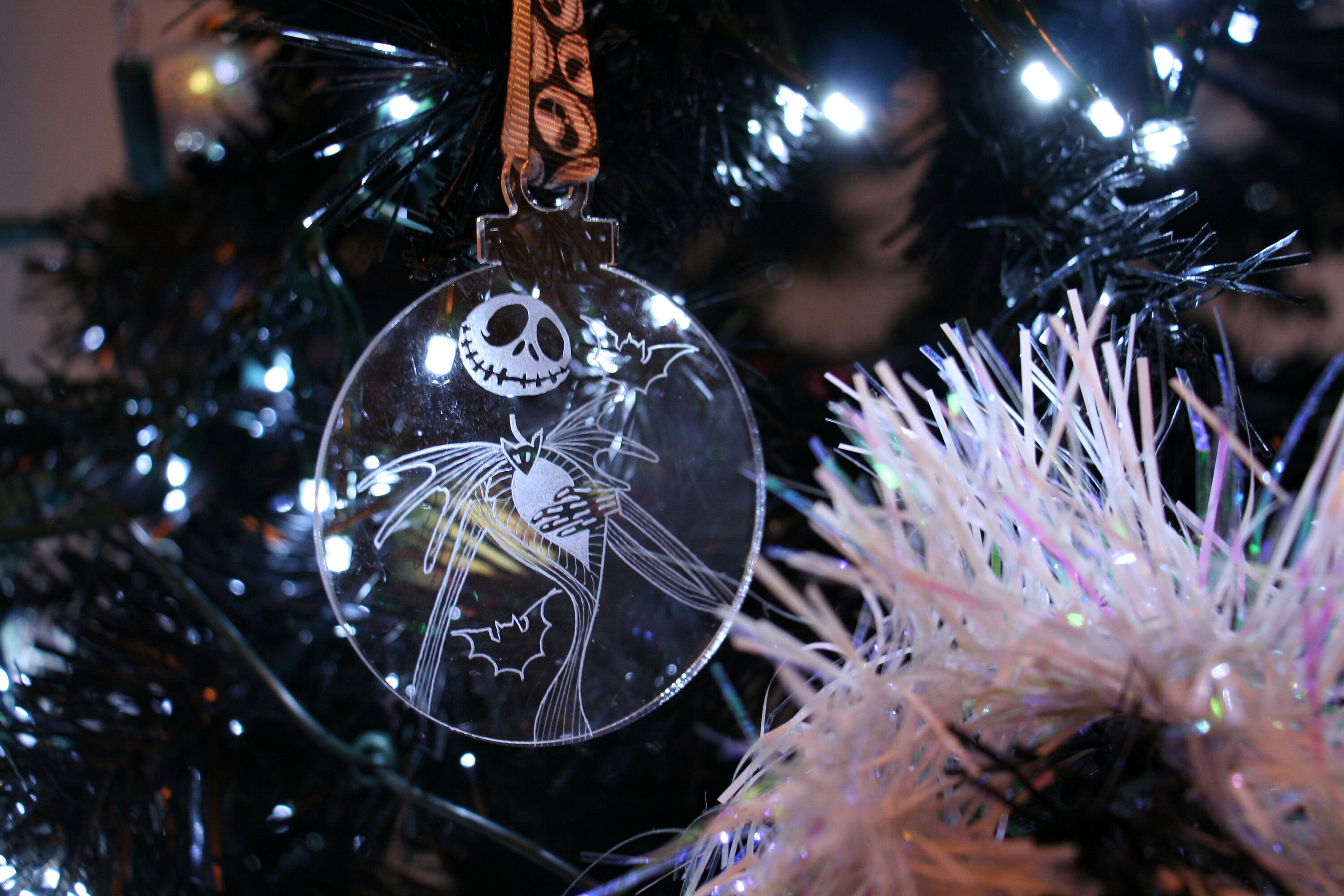 Nightmare Before Christmas decorations Set of 5 Ornaments  Etsy