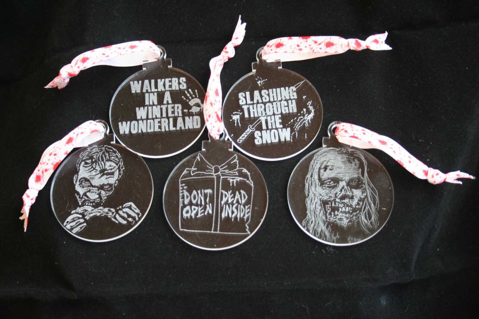 The Walking Dead Christmas Ornaments 