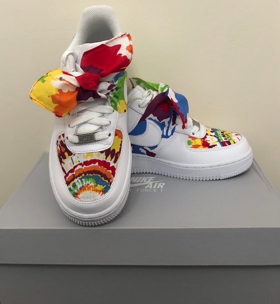 Nike air force 1 tie dye hot sale