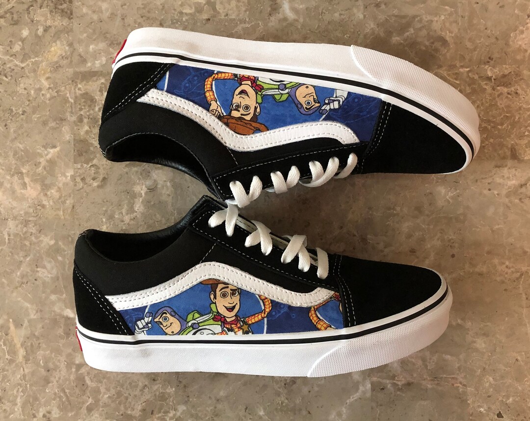 Custom Toy Story Vans Old Skool Sneakers Etsy