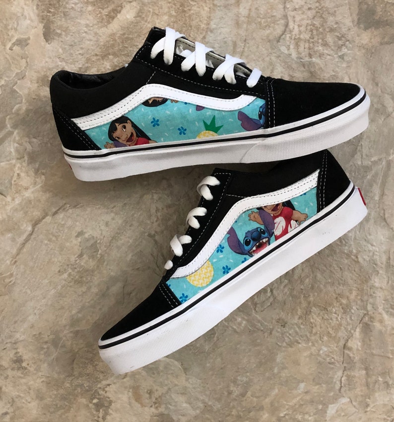 Custom Lilo and Stitch Vans Old Skool Sneakers Lilo and | Etsy