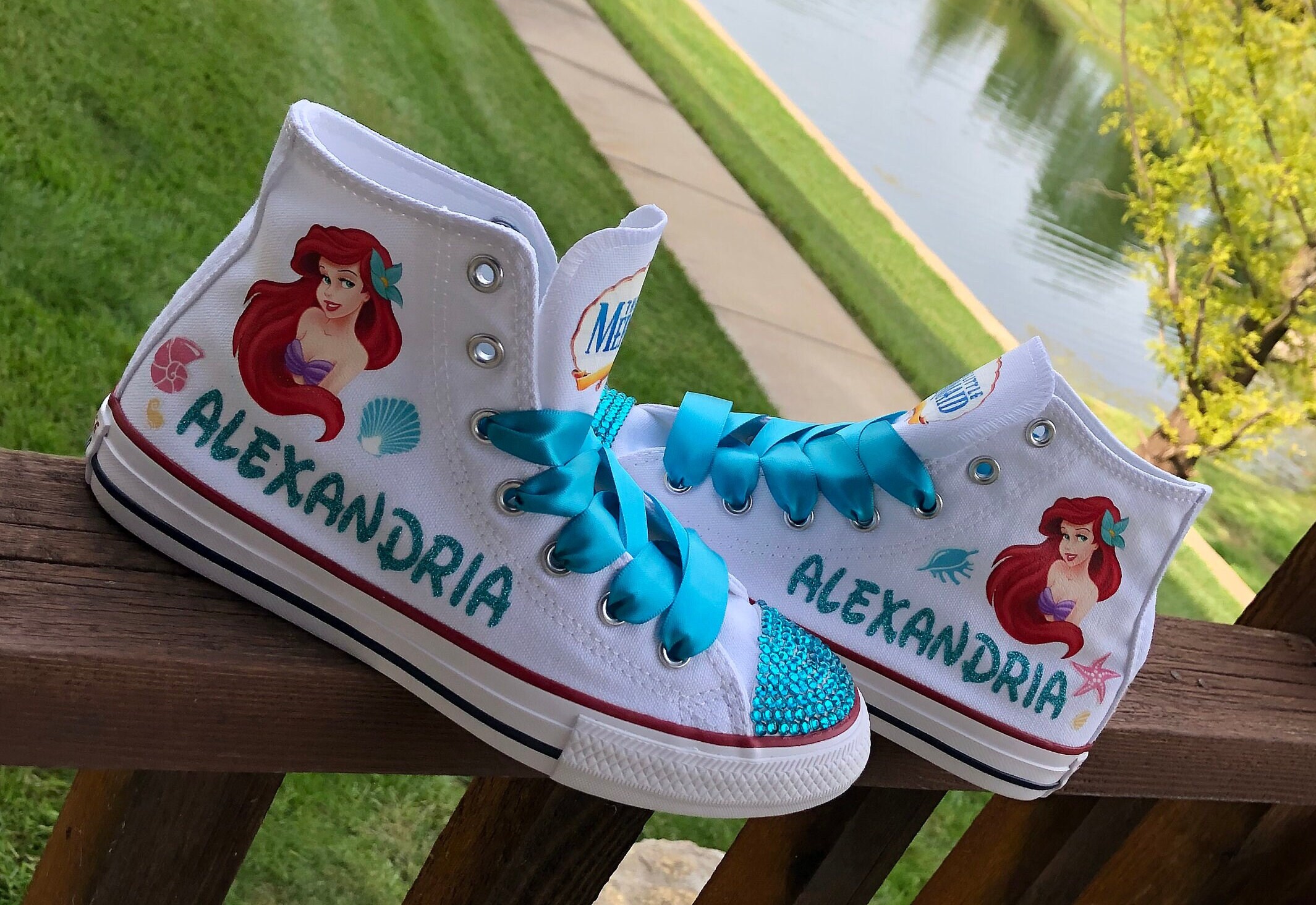 Little mermaid sale converse