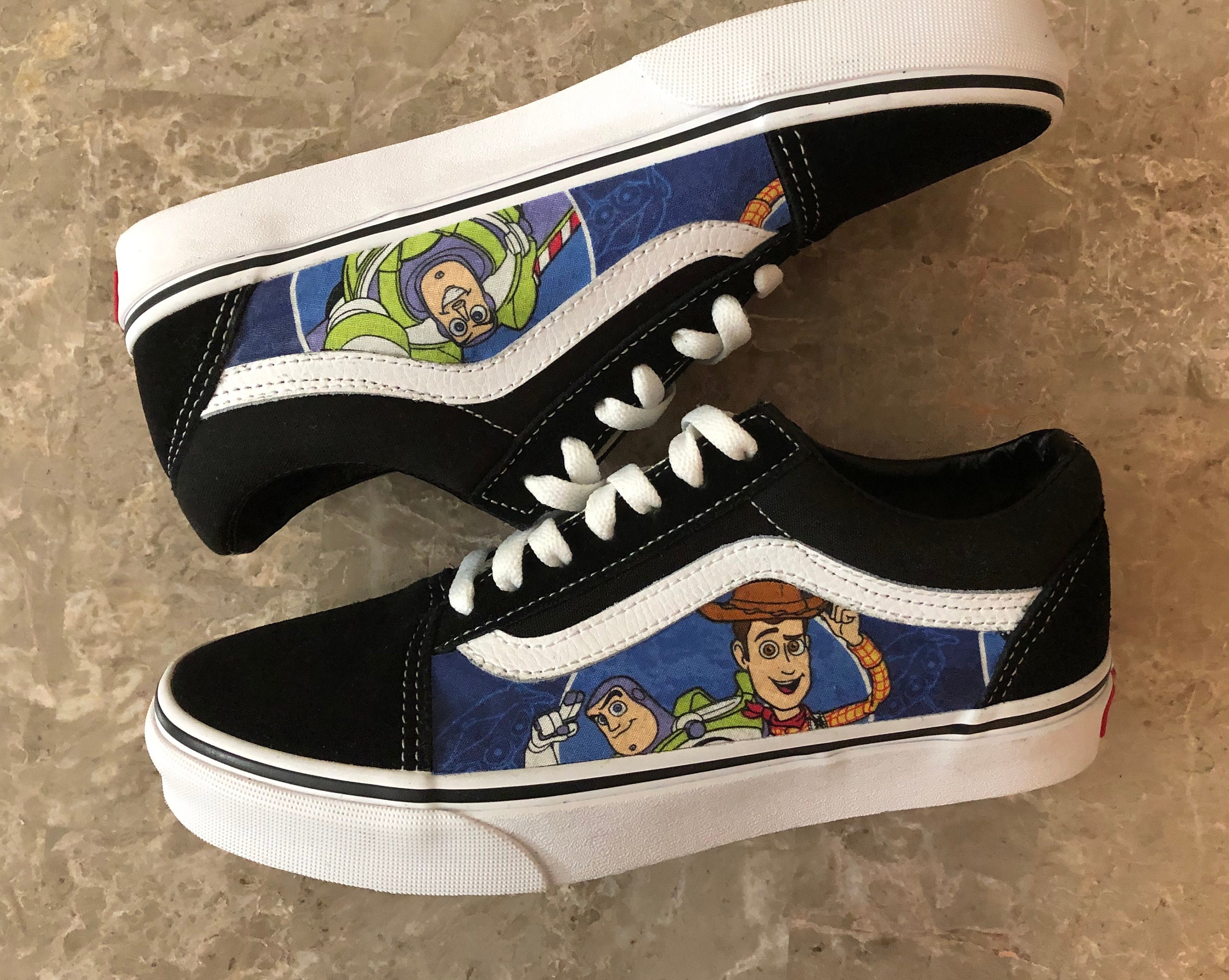 Custom Toy Story Vans Old Skool Sneakers Etsy