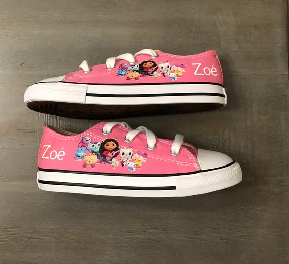 Gabbys Dollhouse Inspired Low Top Converse Sneakers Gabbys - Etsy